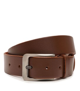 Мужской кожаный ремень Borsa Leather V1125FX40-brown фото, картинка, изображение