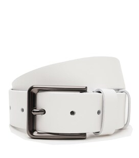 Мужской кожаный ремень Borsa Leather V1125FX54-white фото, картинка, изображение
