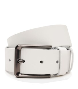 Чоловічий шкіряний ремінь Borsa Leather V1115FX54-white картинка, зображення, фото