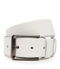 Мужской кожаный ремень Borsa Leather V1115FX54-white фото, картинка, изображение