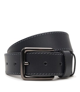 Чоловічий шкіряний ремінь Borsa Leather V1125FX52-navy картинка, зображення, фото