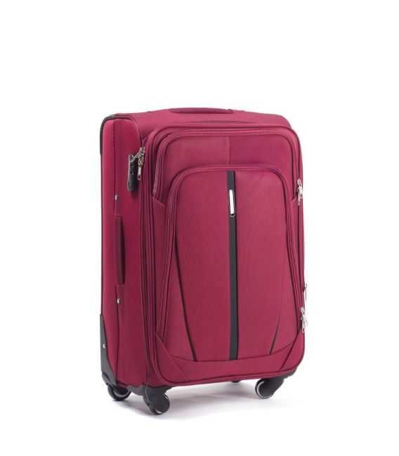 Чемодан Wings 1706 Midi красный 4 колесный фото, картинка, изображение