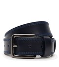 Чоловічий шкіряний ремінь Borsa Leather V1115FX50-navy картинка, зображення, фото