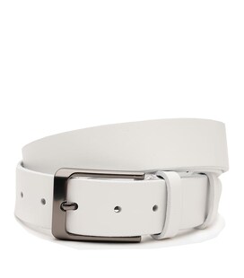 Мужской кожаный ремень Borsa Leather V1125FX49-white фото, картинка, изображение