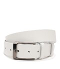 Чоловічий шкіряний ремінь Borsa Leather V1125FX49-white картинка, зображення, фото