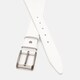 Мужской кожаный ремень Borsa Leather V1125FX49-white фото