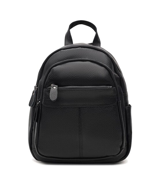 Женский кожаный рюкзак Keizer K11080-black фото, картинка, изображение