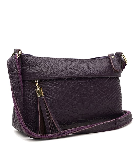 Женская кожаная сумка Keizer K11181pur-violet фото, картинка, изображение