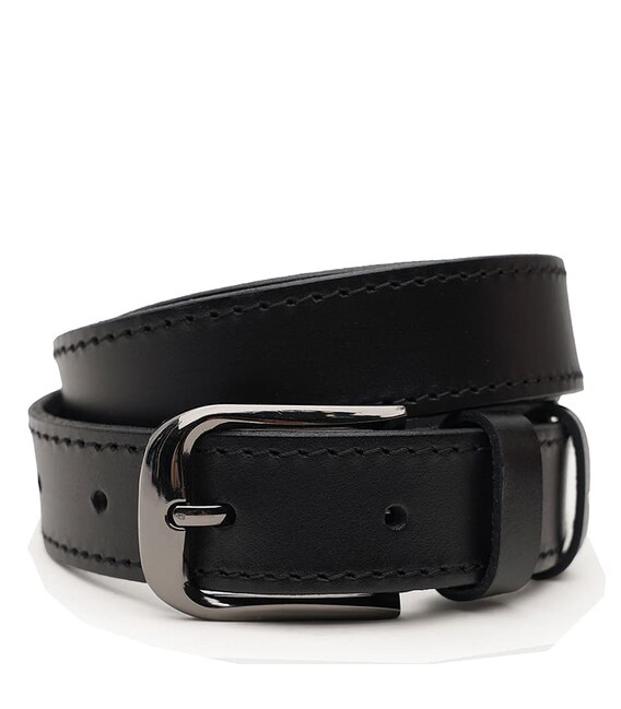 Женский кожаный ремень Borsa Leather V1FX61-black фото, картинка, изображение