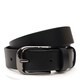 Женский кожаный ремень Borsa Leather V1FX60-black фото