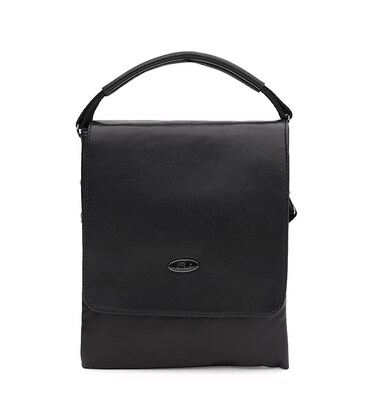 Мужская кожаная сумка Ricco Grande T1tr0020bl-black фото, картинка, изображение