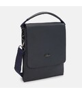 Чоловіча шкіряна сумка Ricco Grande T1tr0020n-navy картинка, зображення, фото