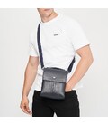 Мужская кожаная сумка Ricco Grande T1tr0029n-navy фото, картинка, изображение