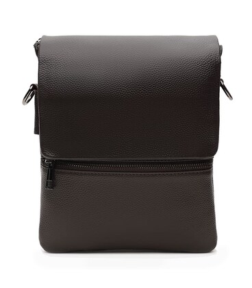 Мужская кожаная сумка Borsa Leather k12056br-brown фото, картинка, изображение