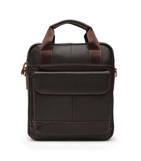 Мужская кожаная сумка Keizer K18860br-brown фото, картинка, изображение