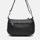 Женская кожаная сумка Borsa Leather K1028a-black фото