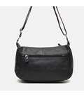 Женская кожаная сумка Borsa Leather K1028a-black фото, картинка, изображение