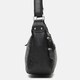 Жіноча шкіряна сумка Borsa Leather K1028a-black картинка, зображення, фото