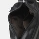 Женская кожаная сумка Borsa Leather K1028a-black фото