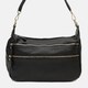 Жіноча шкіряна сумка Borsa Leather K1213-black картинка, зображення, фото