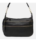 Женская кожаная сумка Borsa Leather K1213-black фото, картинка, изображение