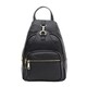 Жіночий шкіряний рюкзак Borsa Leather K1162-black картинка, зображення, фото