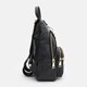 Жіночий шкіряний рюкзак Borsa Leather K1162-black картинка, зображення, фото