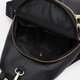 Женский кожаный рюкзак Borsa Leather K1162-black фото