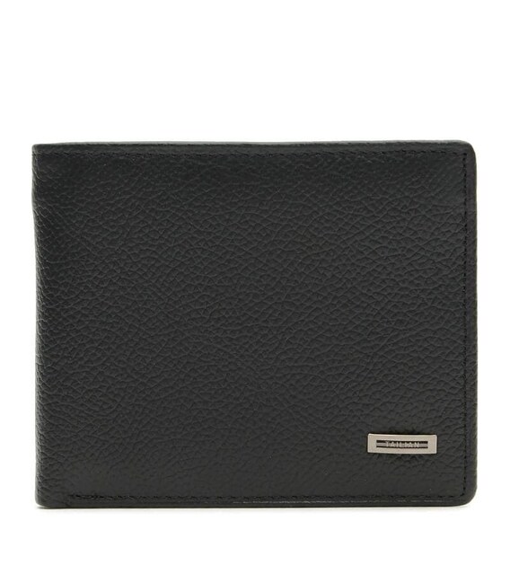 Мужской кожаный кошелек V1T123-H124-BE-black фото, картинка, изображение