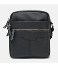 Мужская кожаная сумка Borsa Leather K18016a-black фото, картинка, изображение