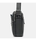 Мужская кожаная сумка Borsa Leather K18016a-black фото, картинка, изображение