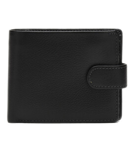 Чоловіче шкіряне портмоне Ricco Grande K1208-black картинка, зображення, фото