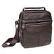 Мужская кожаная сумка Keizer K13657-brown фото