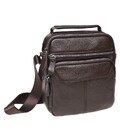 Мужская кожаная сумка Keizer K13657-brown фото, картинка, изображение