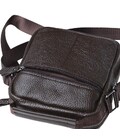 Мужская кожаная сумка Keizer K13657-brown фото, картинка, изображение