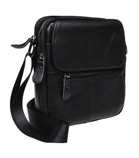 Чоловіча сумка шкіряна Keizer K11169-black картинка, зображення, фото