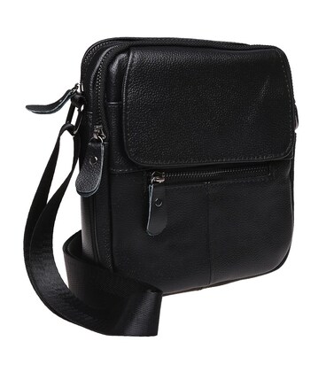 Мужская сумка кожаная Keizer K11169-black фото, картинка, изображение