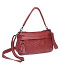 Женская кожаная сумка Borsa Leather K1840-red фото, картинка, изображение