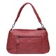 Женская кожаная сумка Borsa Leather K1840-red фото