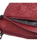 Женская кожаная сумка Borsa Leather K1840-red фото, картинка, изображение