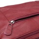 Женская кожаная сумка Borsa Leather K1840-red фото
