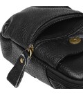 Мужская кожаная сумка через плечо Keizer K11024-black фото, картинка, изображение