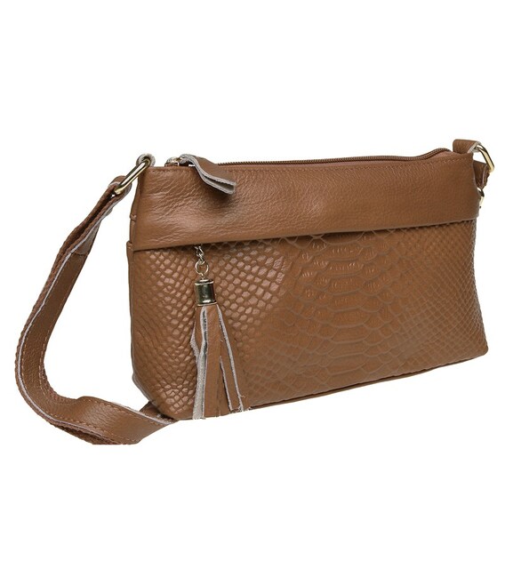 Женская кожаная сумка Keizer K11181-brown фото, картинка, изображение