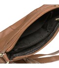 Женская кожаная сумка Keizer K11181-brown фото, картинка, изображение