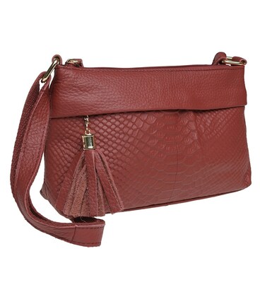 Жіноча шкіряна сумка Keizer K11181-red картинка, зображення, фото