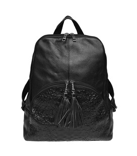 Жіночий шкіряний рюкзак Keizer K1152-black картинка, зображення, фото