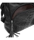 Жіночий шкіряний рюкзак Keizer K1152-black картинка, зображення, фото