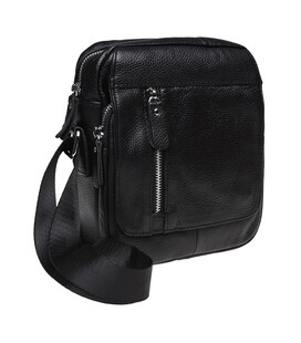 Чоловіча шкіряна сумка Keizer K12051-black картинка, зображення, фото