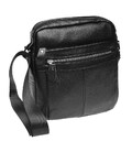 Мужская кожаная сумка через плечо Keizer K19980-black фото, картинка, изображение