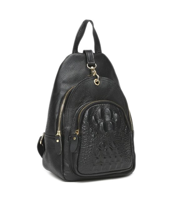 Жіночий шкіряний рюкзак Keizer K1315-black картинка, зображення, фото